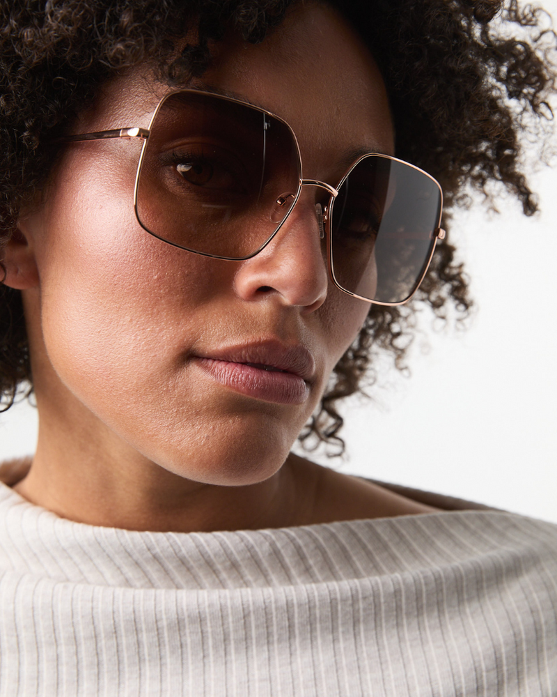Billie Rose Gold Sunglasses
