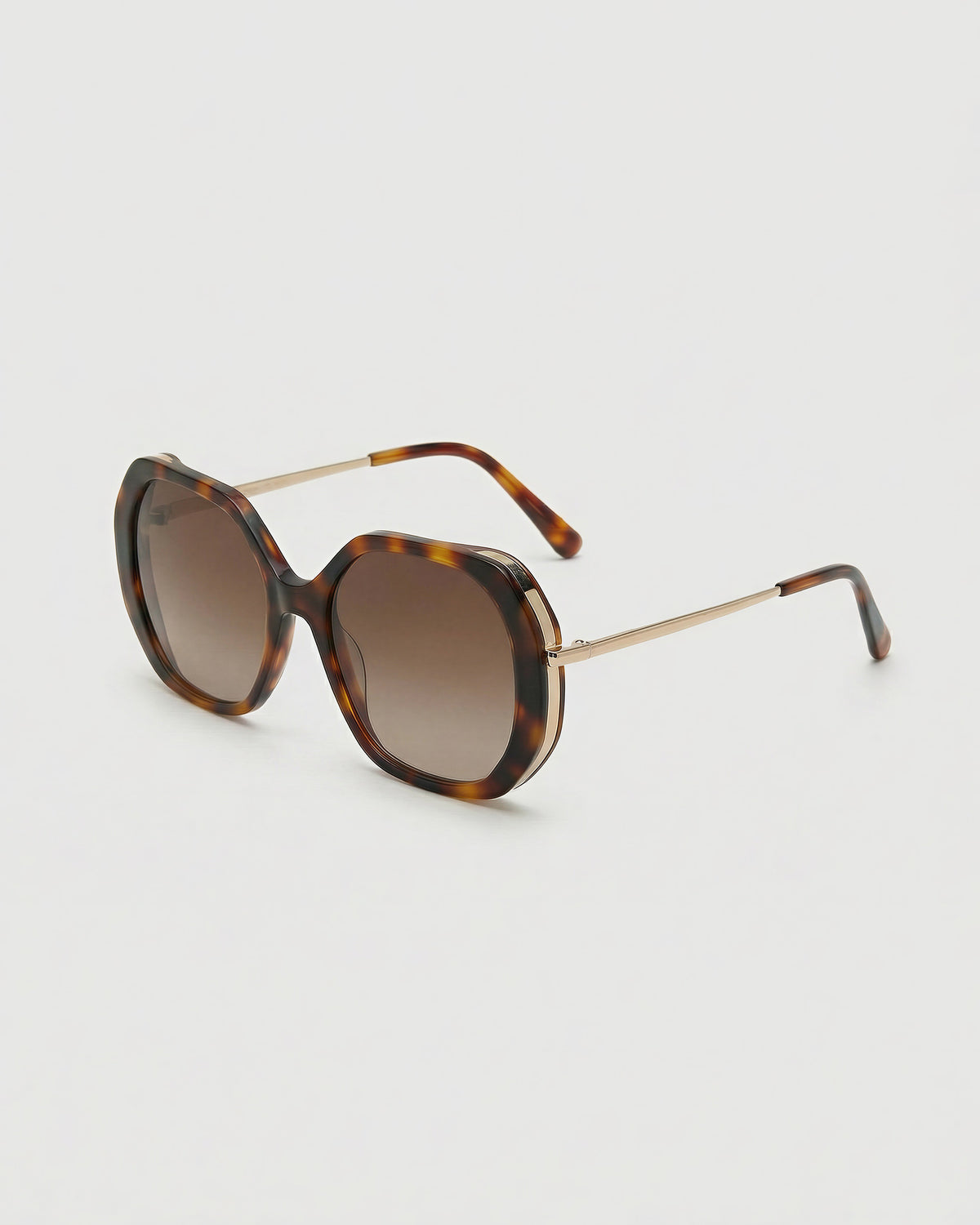 Celeste Turtle Brown Sunglasses