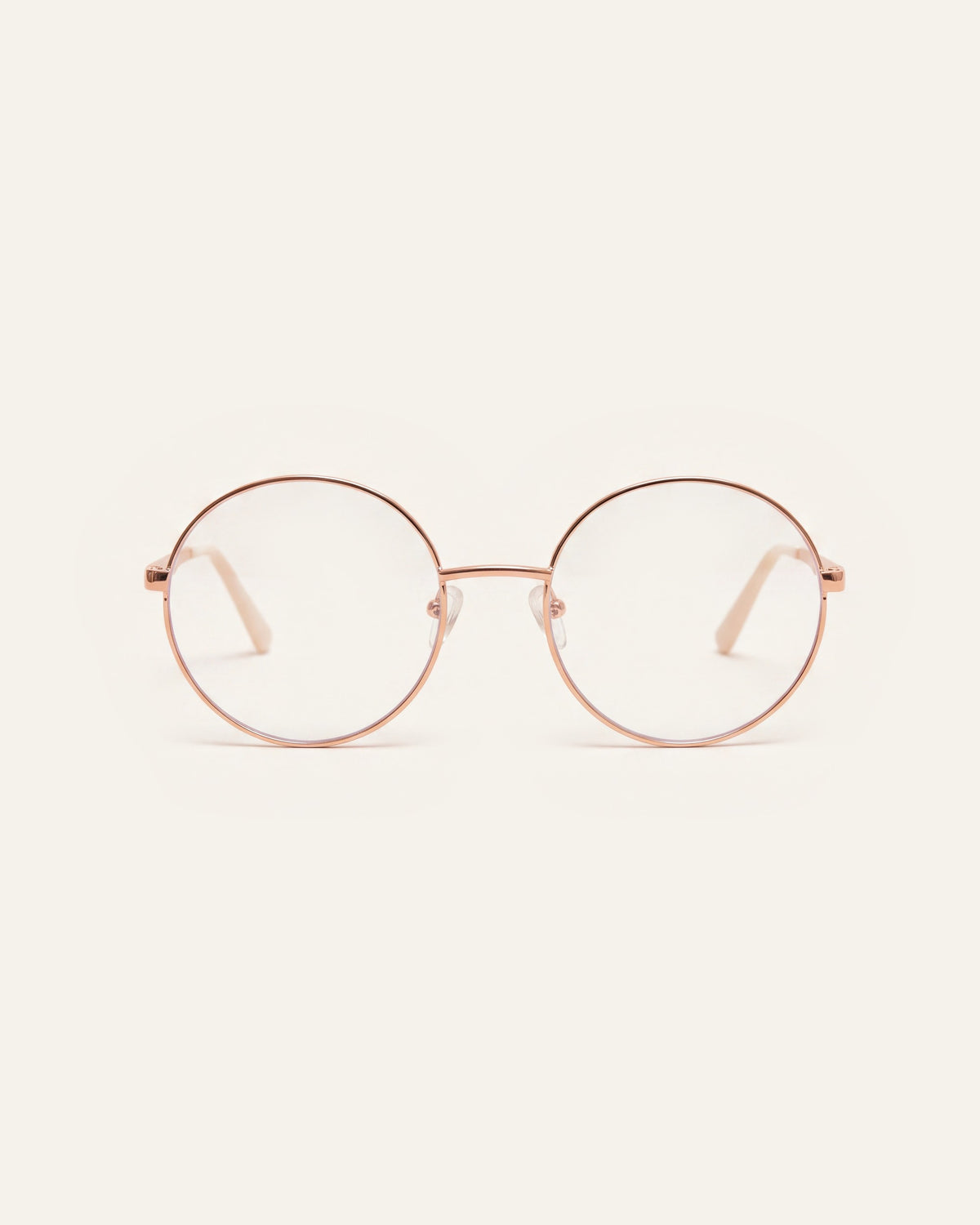 Grace Rose Gold Blue Light, front