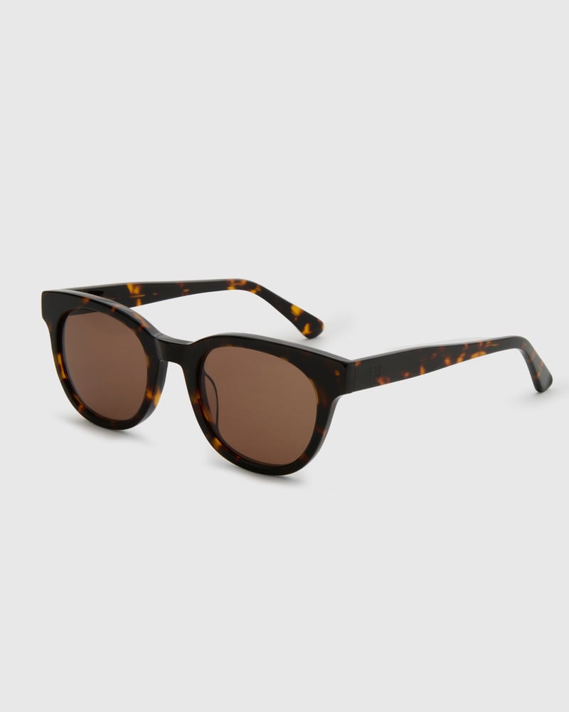 Jamie Turtle Brown Sunglasses