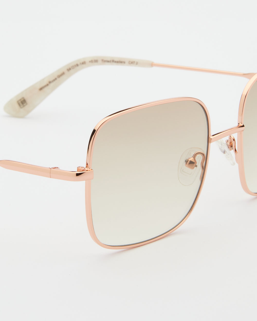 Wilma Rose Gold Tinted