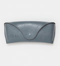Case in vegan leather Dusty Blue