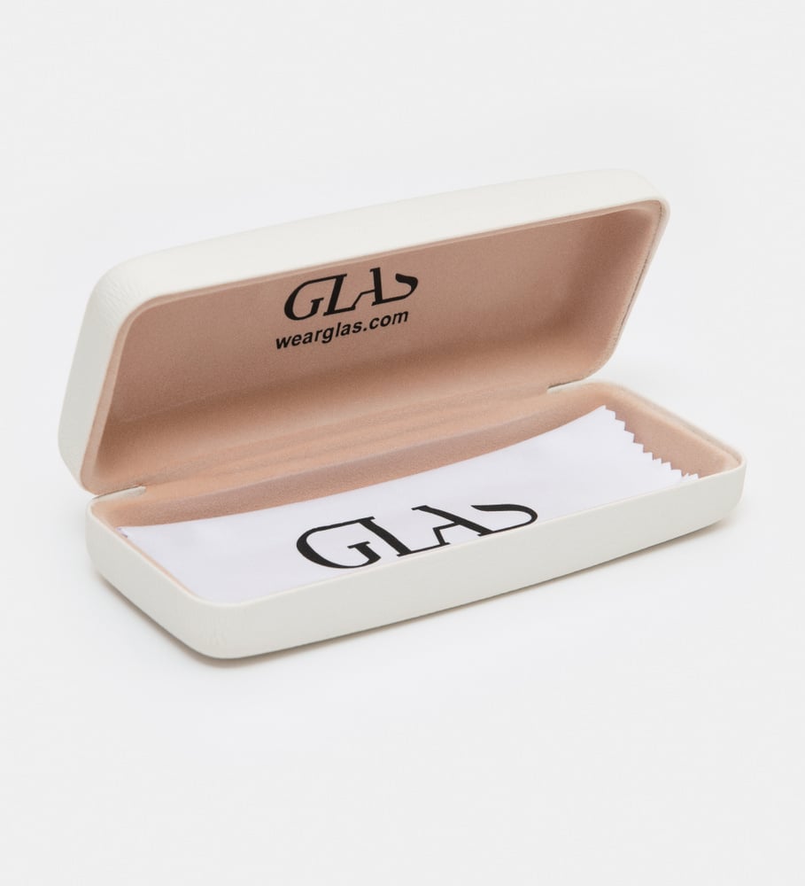 White hard case