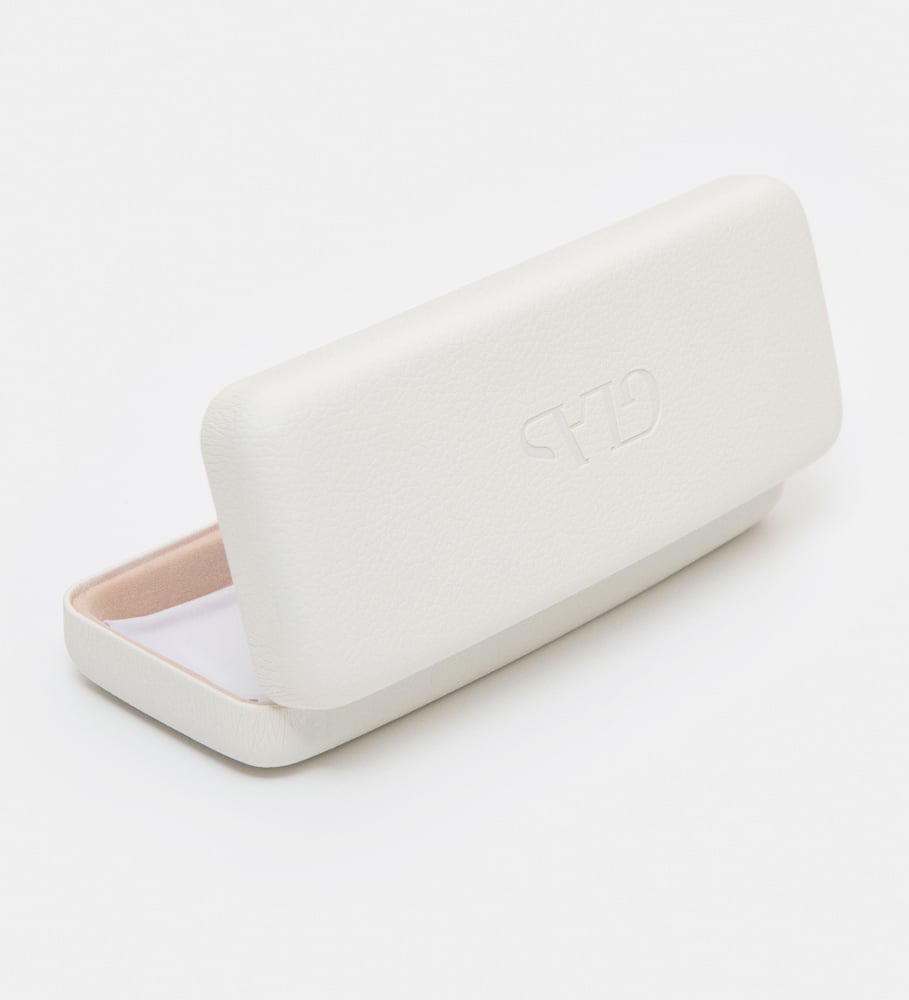 White hard case