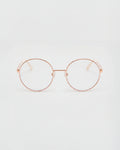 Grace Rose Gold Blue Light