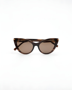 Stella Dark Brown Sunglasses